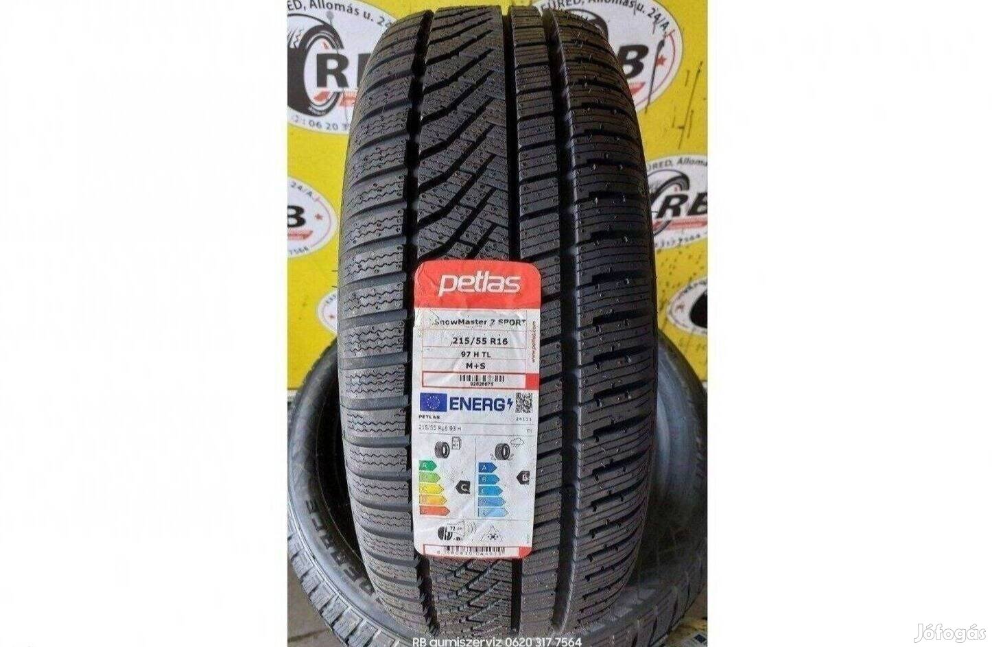 215/55 r16 Új Petlas téli 2022 24100 Ft/db