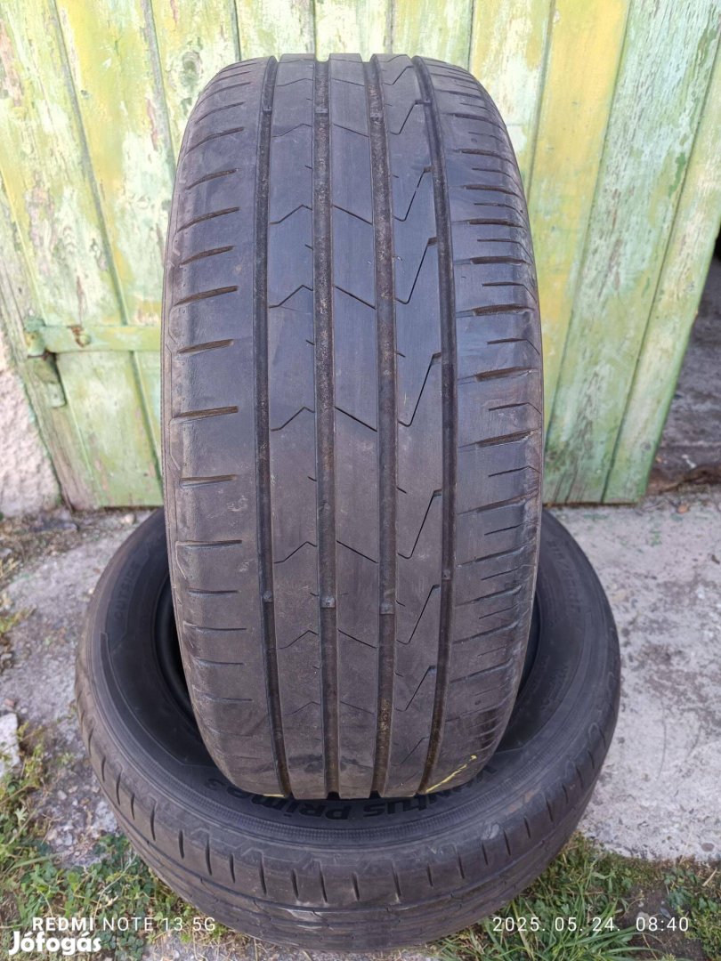 215/55 r17 80%os 2db Hankook nyári gumi eladó