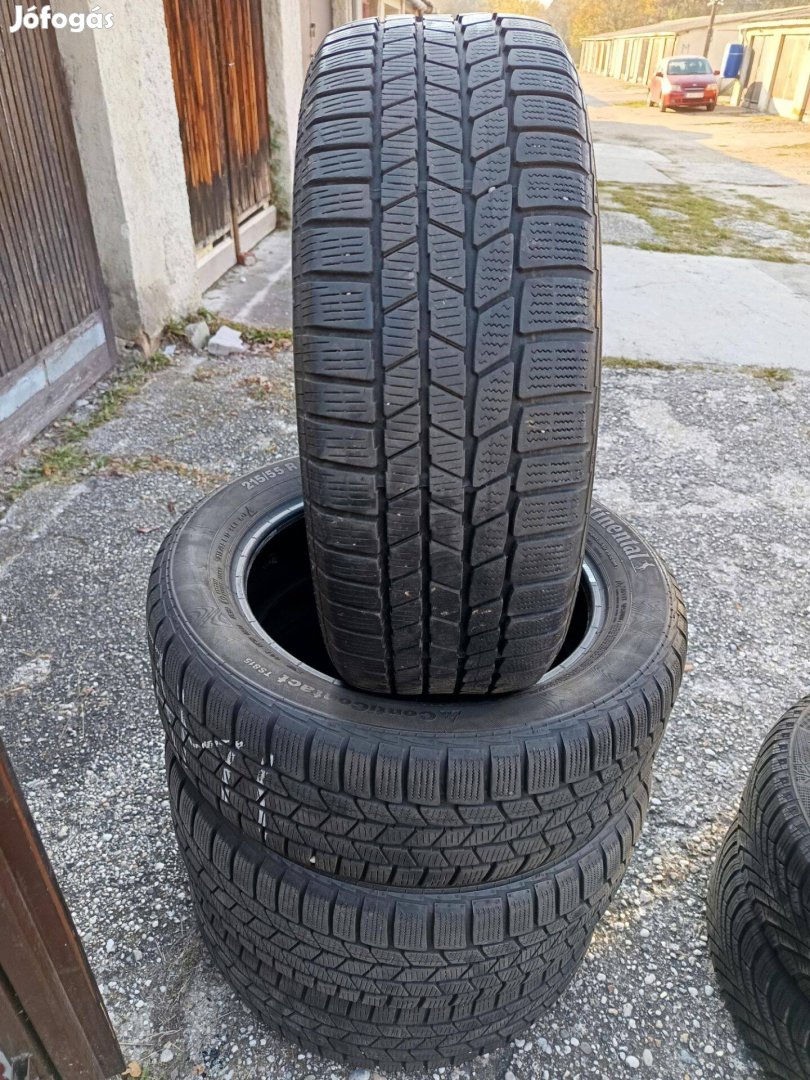 215/55 r17 80%os 4db Continental téli gumi eladó