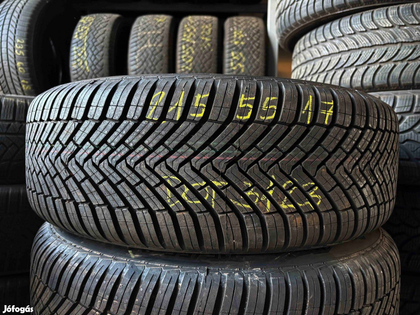 215/55 r17 Continental Allseasoncontact 2023 Új négyévszakos gumi 4db