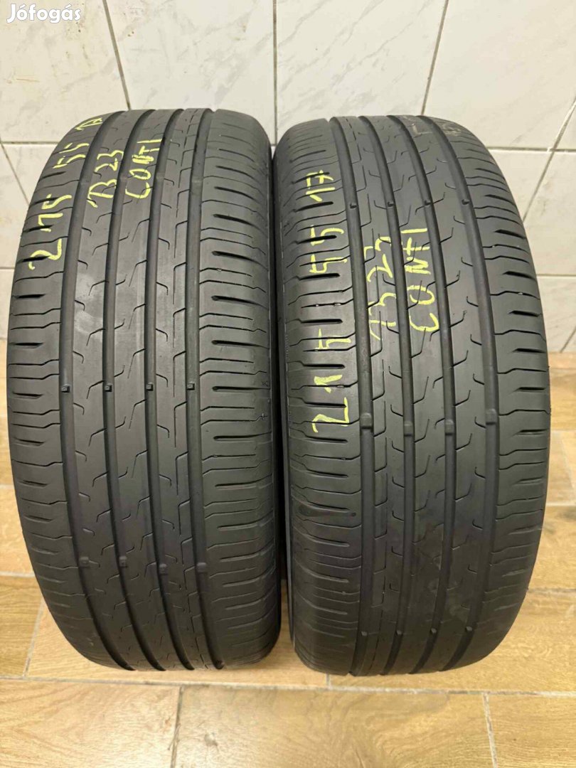 215/55/r17 Continental nyári 2db