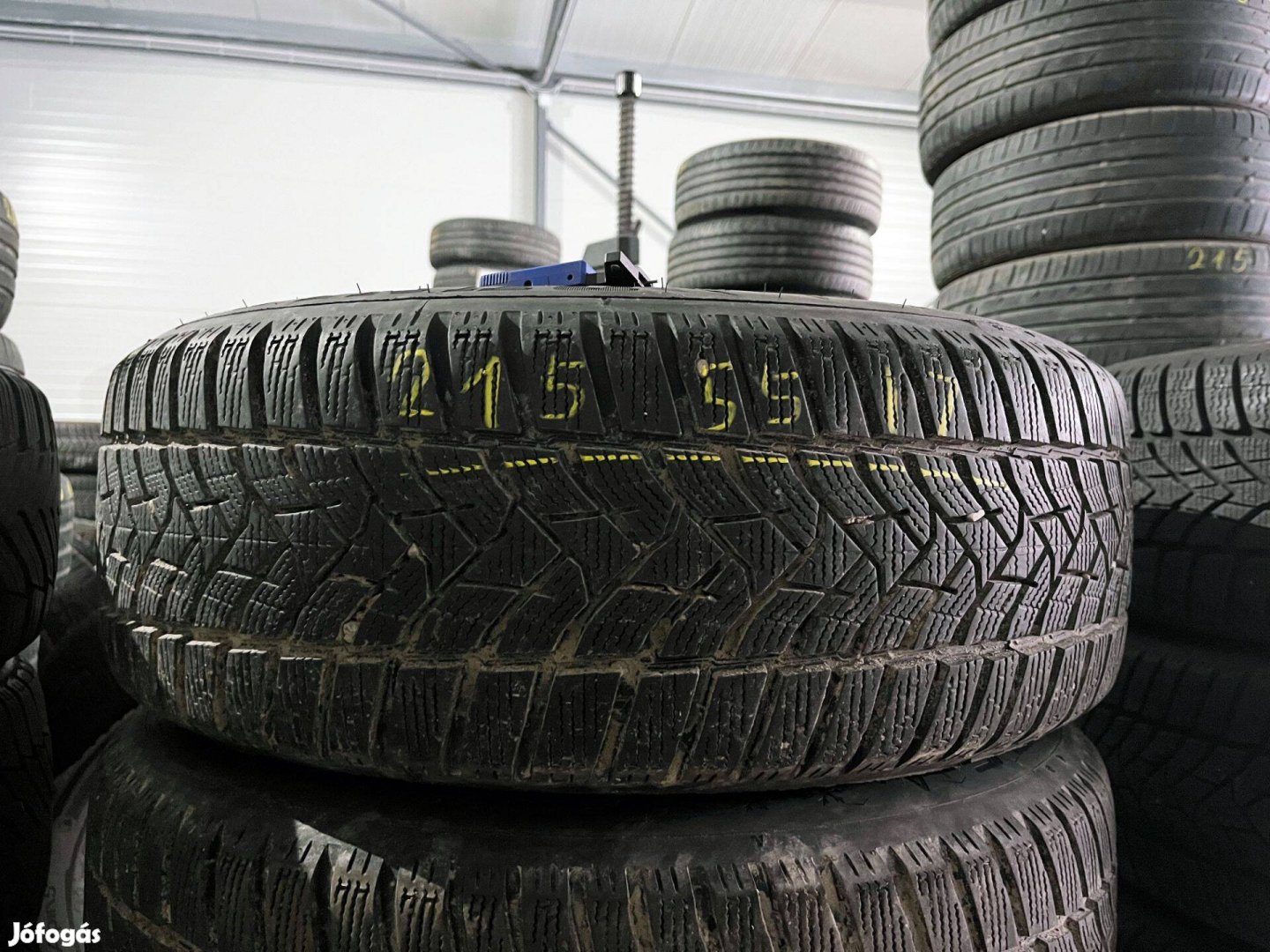 215/55 r17 Dunlop 2020 téligumi 4db eladó 215/55r17 garnitúra