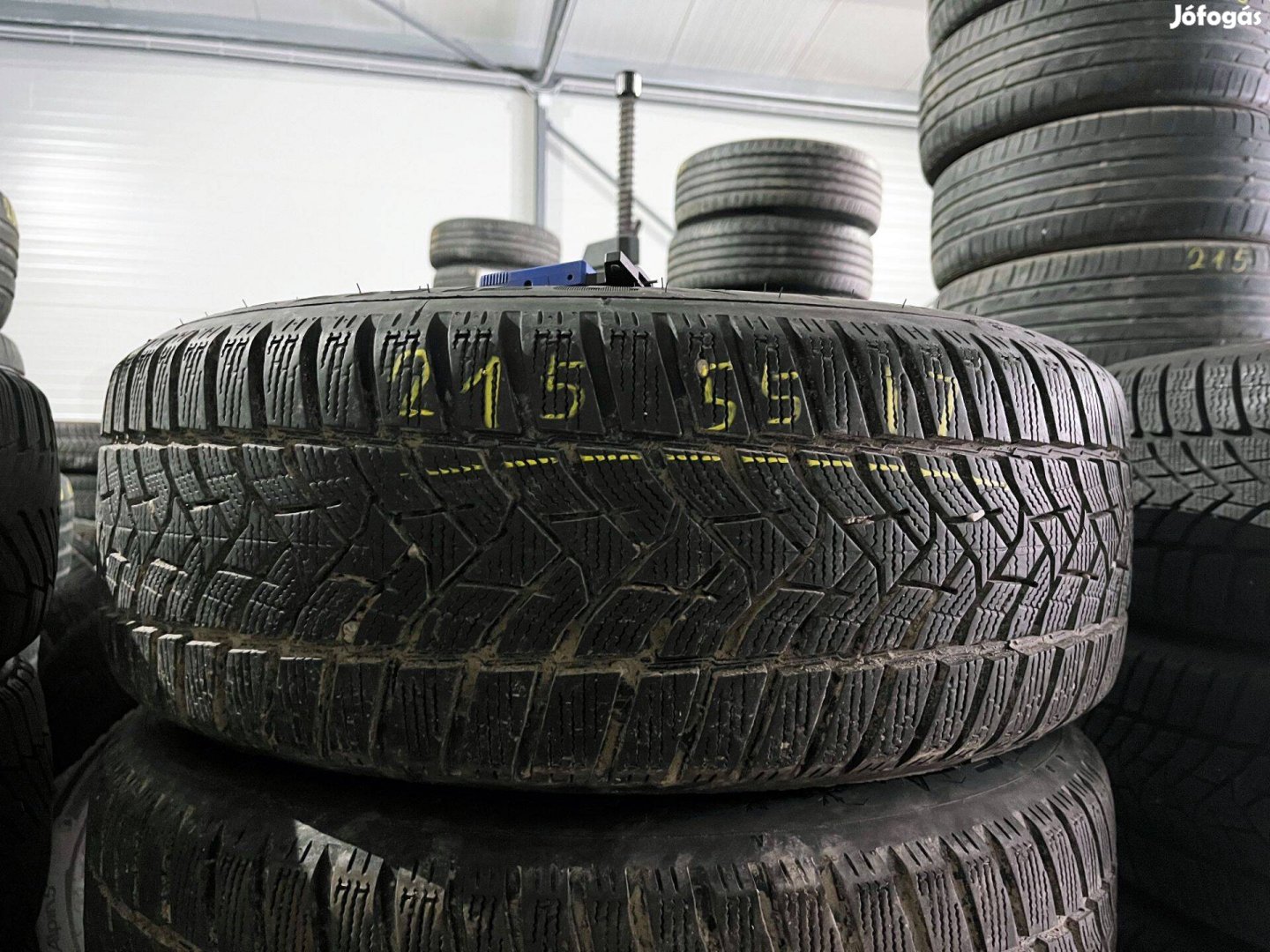 215/55 r17 Dunlop 2020 téligumi 4db eladó 215/55r17 garnitúra