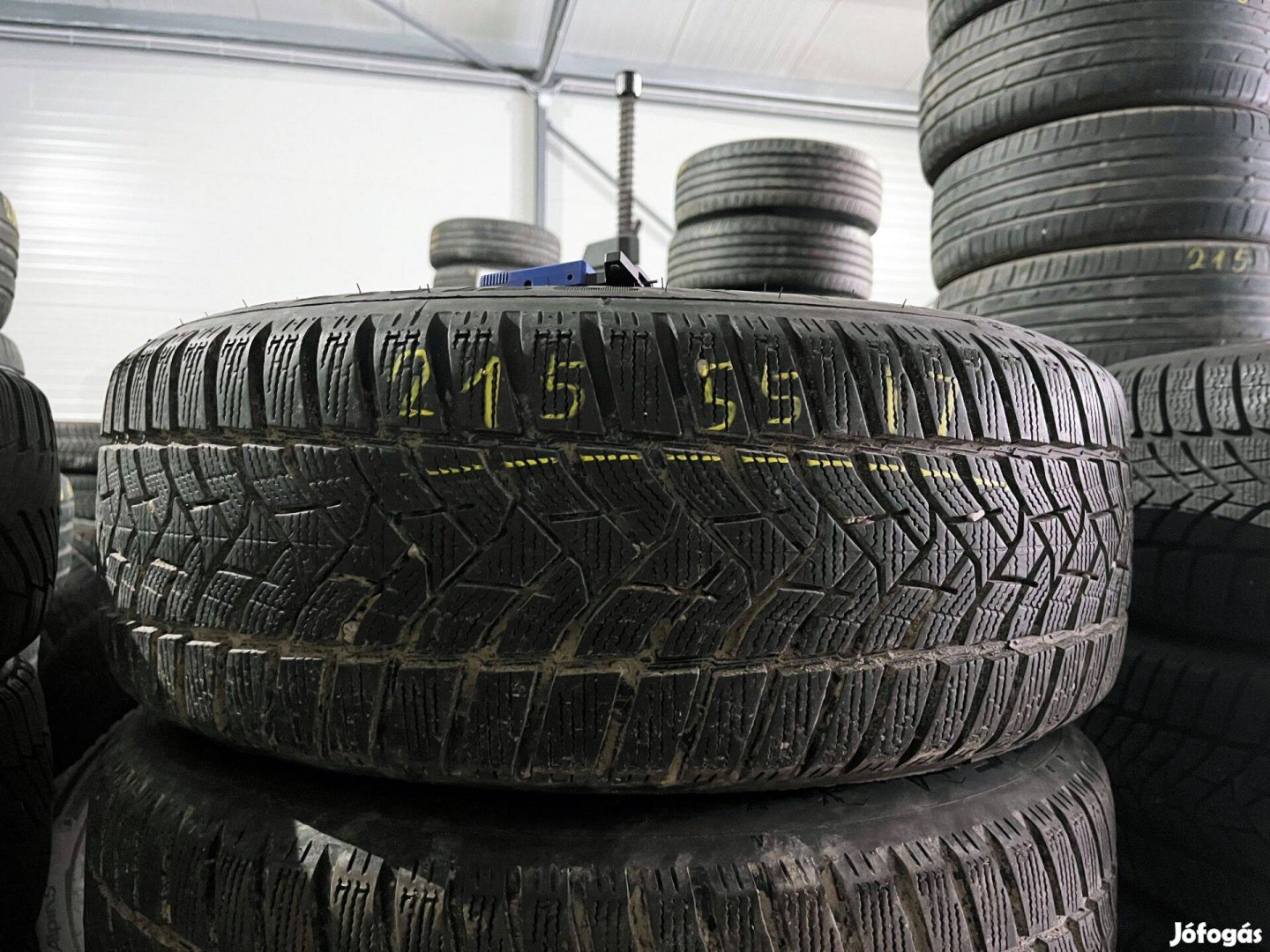 215/55 r17 Dunlop 2020 téligumi 4db eladó 215/55r17 garnitúra