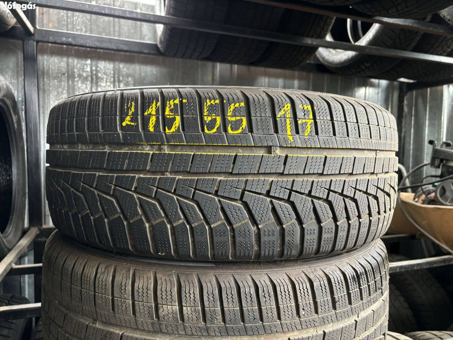 215/55 r17 Hankook téligumi 2020 5,5mm 2db eladó 215/55r17