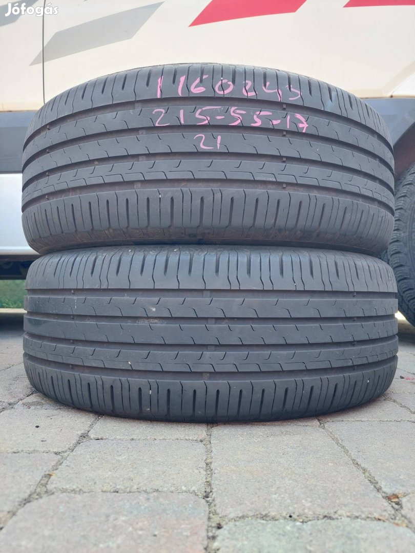 215/55 r17  215/55r17 Continental nyári gumi  2021  