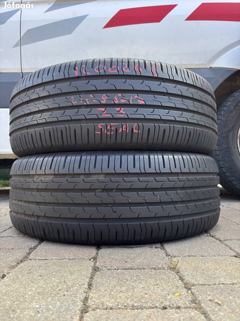 215/55 r17  215/55r17  Continental nyári gumi