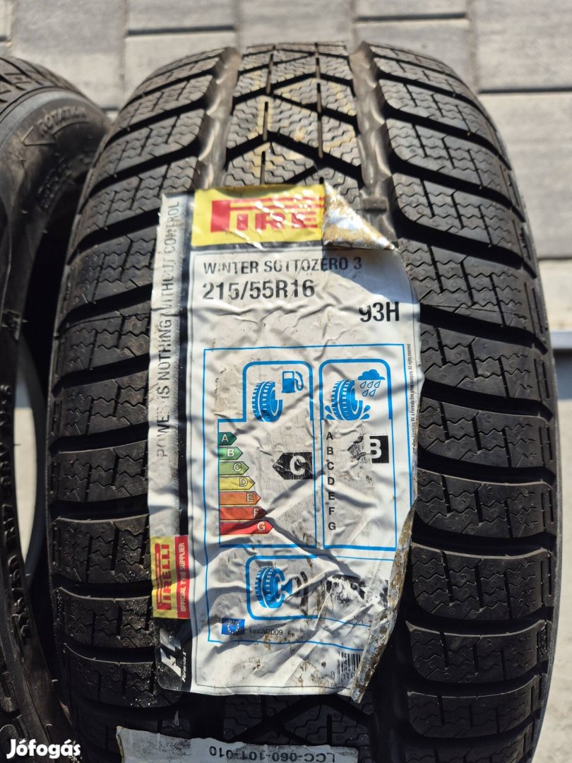 215/55r16 1db új Pirelli sottozero 3 téli gumi