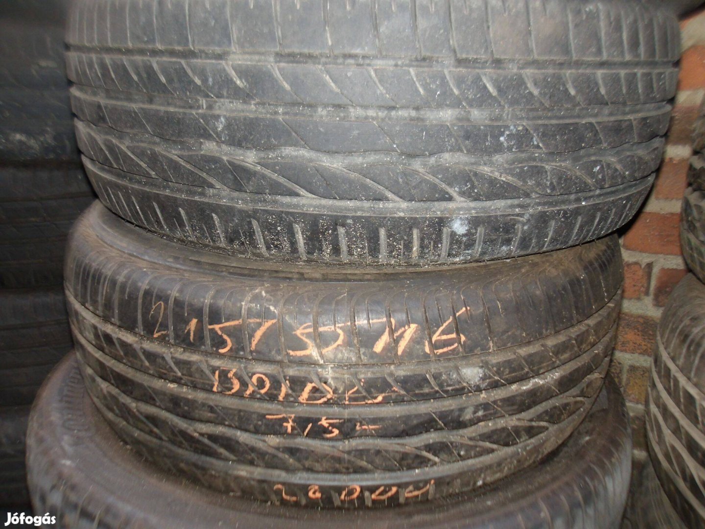 215/55r16 Bridgestone nyári gumi ajándék szereléssel