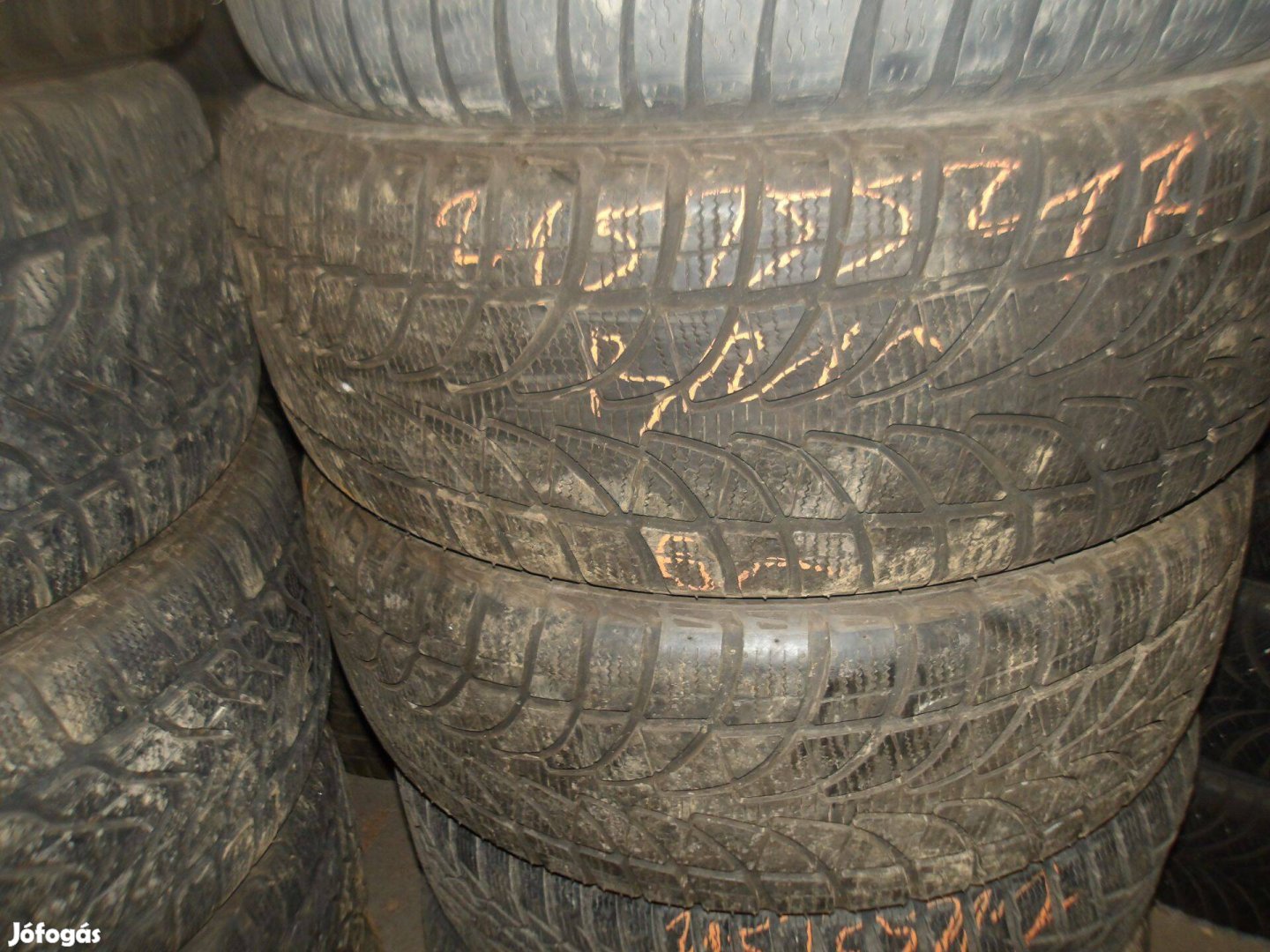 215/55r17 Bridgestone téli gumi ajándék szereléssel