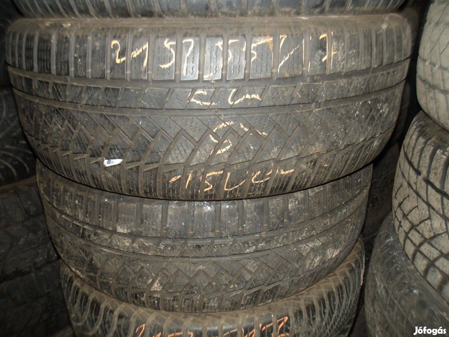 215/55r17 Continental téli gumi ajándék szereléssel