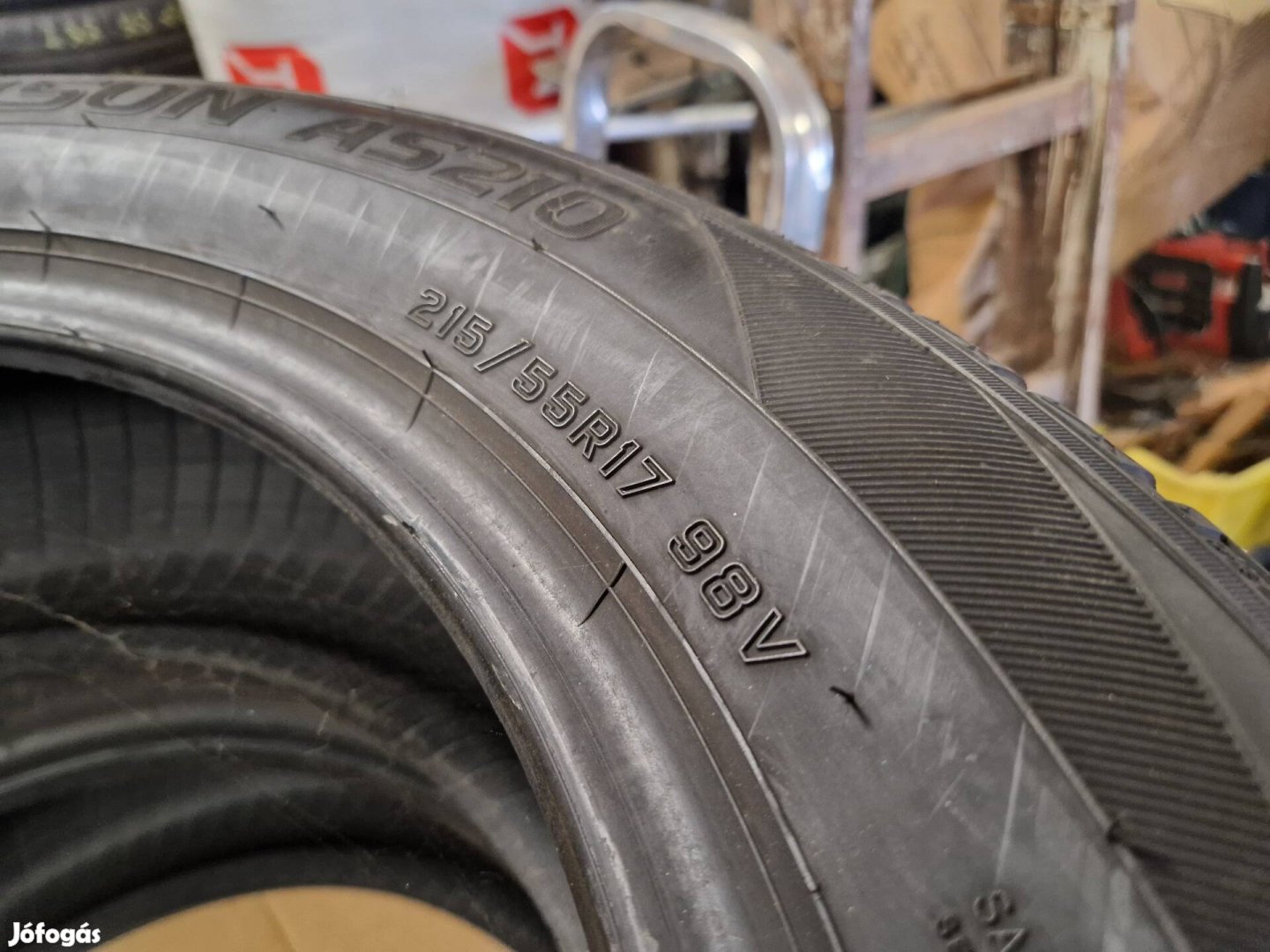 215/55r17 Falken ngyvszakos gumi 2db 2020