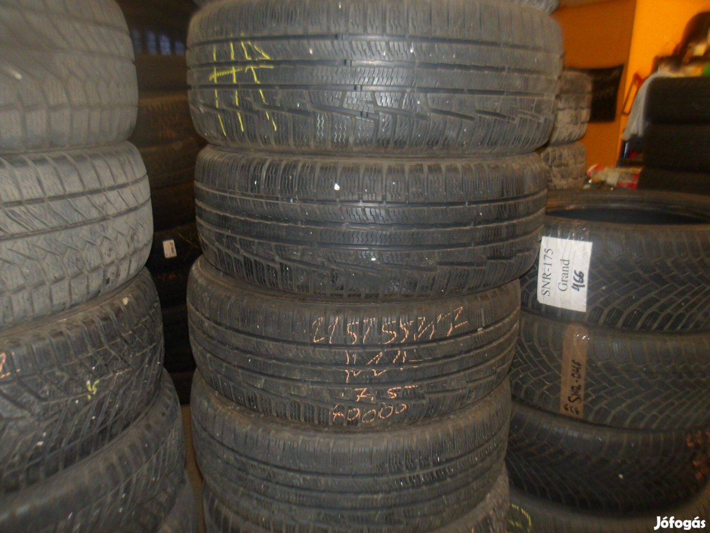 215/55r17 Nokian téli gumi ajándék szereléssel