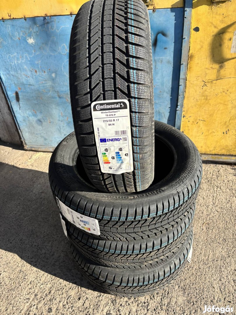 215/55r17 Új téli continental gumik.
