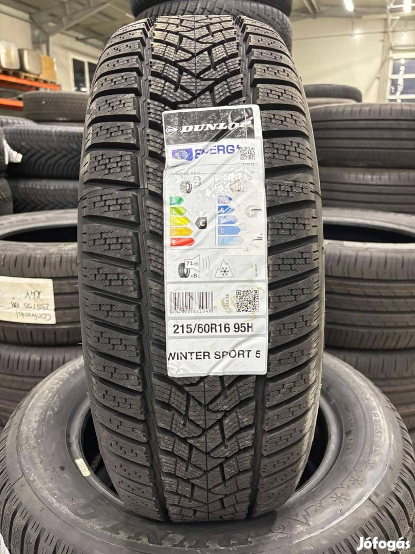 215/60R16 215/60 R16 új Dunlop téli gumi Ár/db Dot24