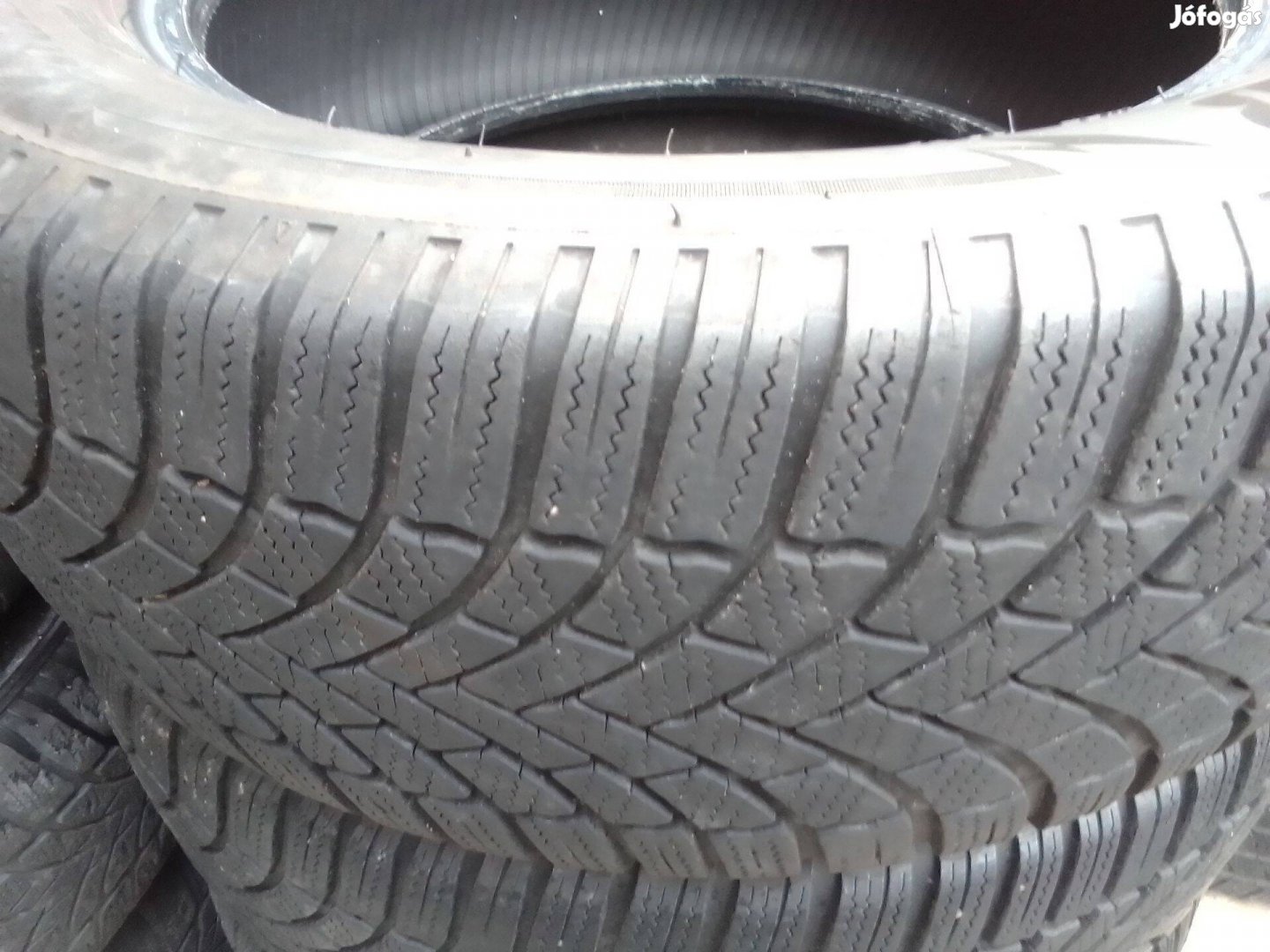 215/60R16 Bridgestone Blizzak LM005 használt téli gumi garnitúra