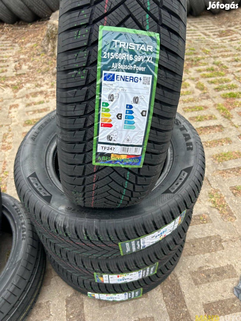 215/60R16 Tristar All Season(XL),Új négy évszakos gumi