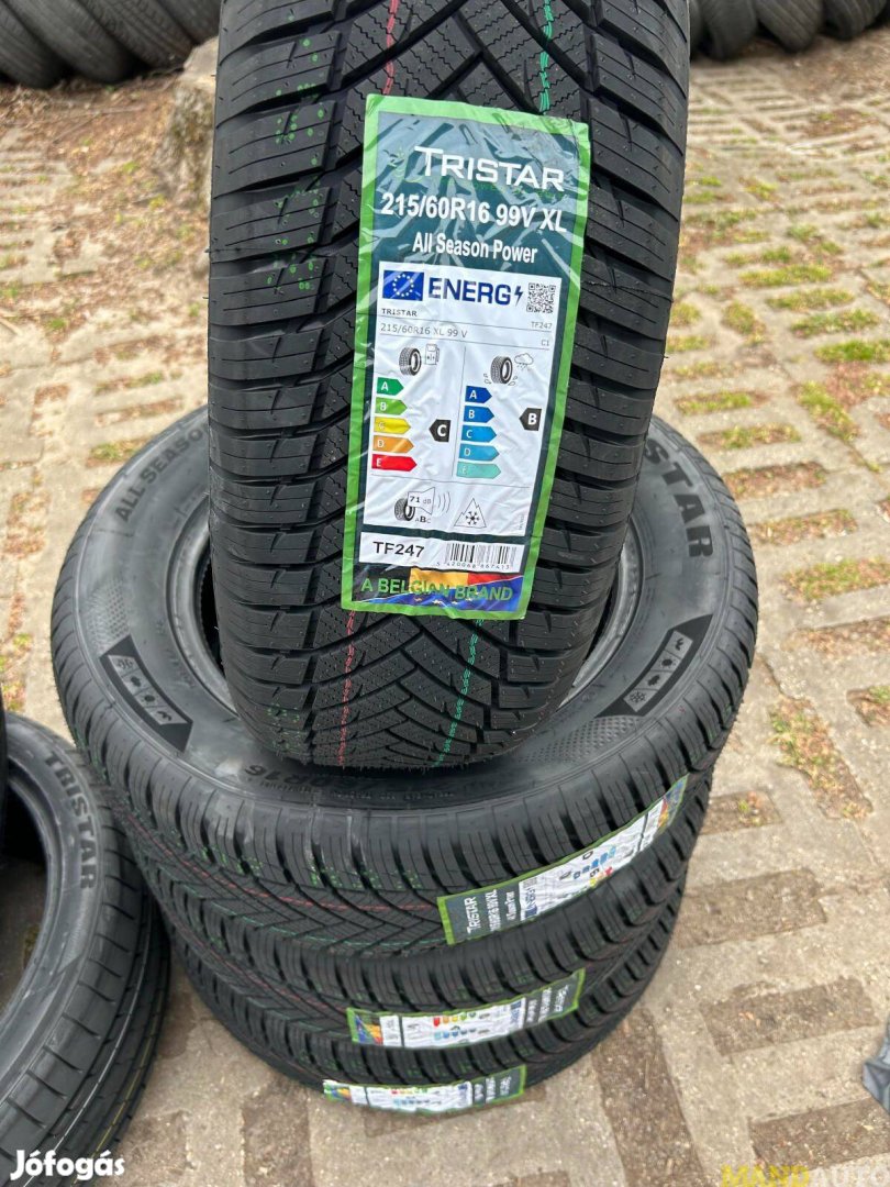 215/60R16 Tristar All Season(XL),Új négy évszakos gumi