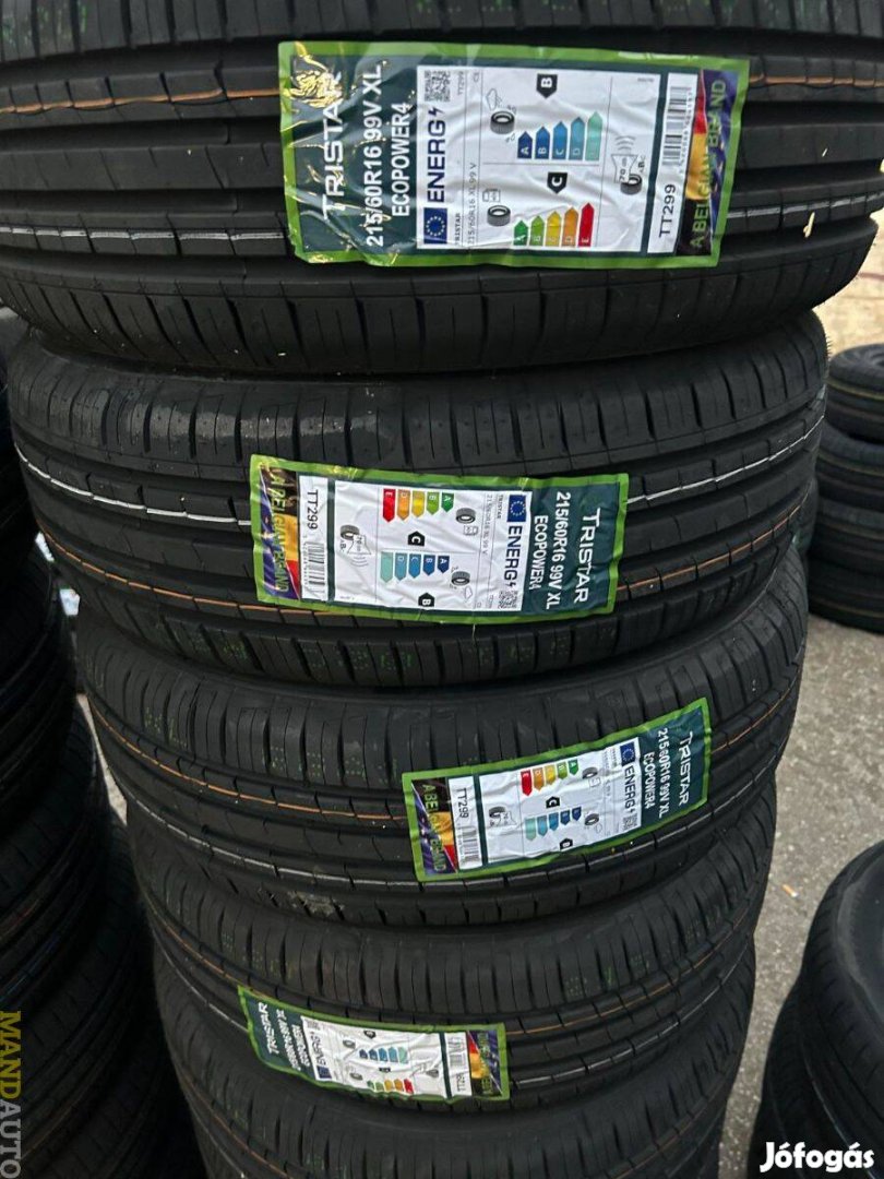 215/60R16 Tristar Ecopower4(XL),Új nyárigumi