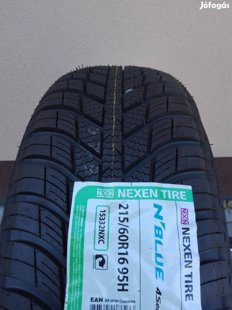 215/60R16 Új Nexen négyévszakos gumi garnitúra 215/60 r16