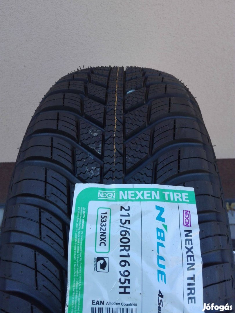 215/60R16 Új Nexen négyévszakos gumi garnitúra 215/60 r16