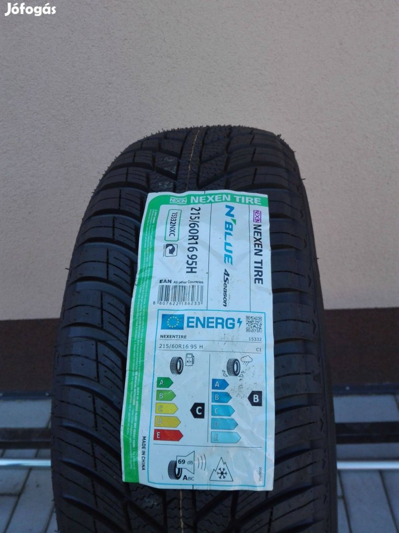 215/60R16 Új Nexen négyévszakos gumi garnitúra 215/60 r16