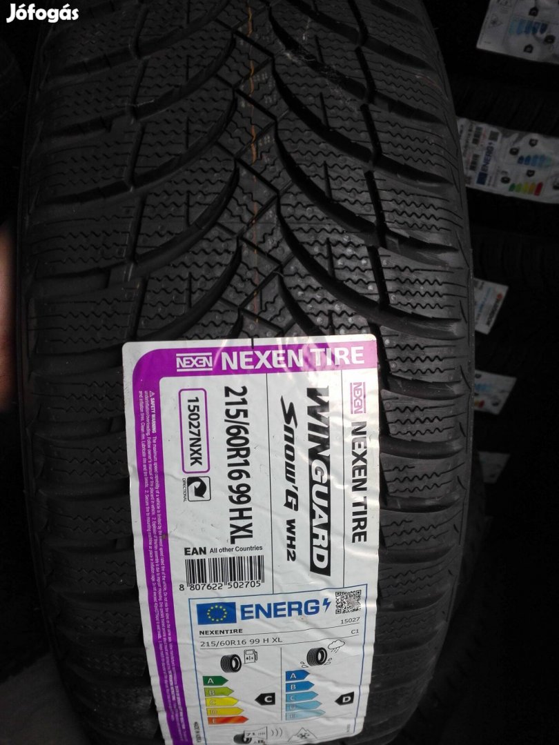 215/60R16 Új Nexen téli gumi garnitúra 215/60 R16