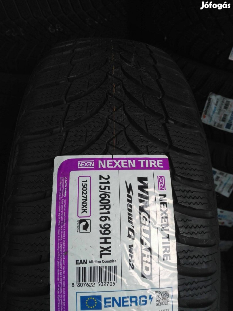 215/60R16 Új Nexen téli gumi garnitúra 215/60 R16