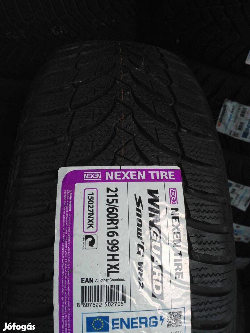 215/60R16 Új Nexen téli gumi garnitúra 215/60 R16