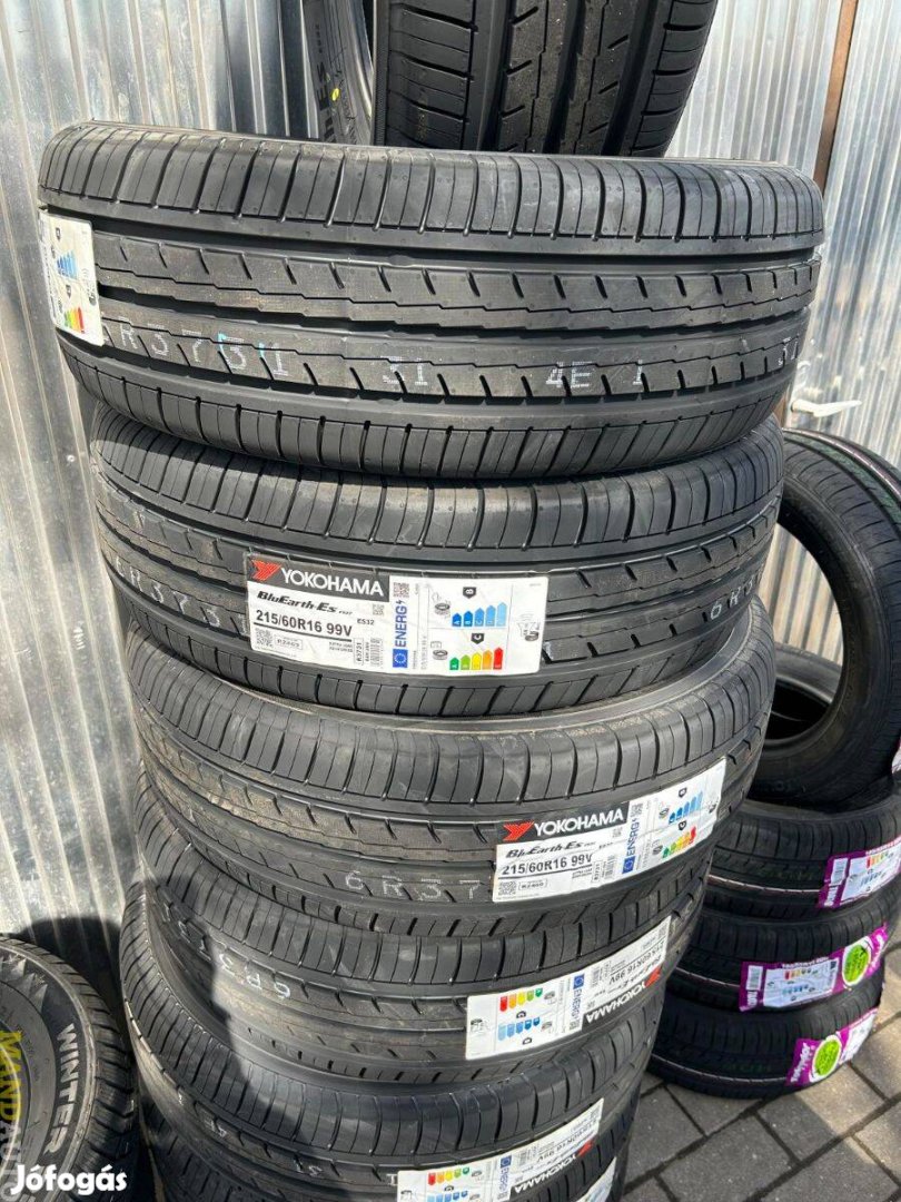 215/60R16 Yokohama Es32(XL),Új nyárigumi