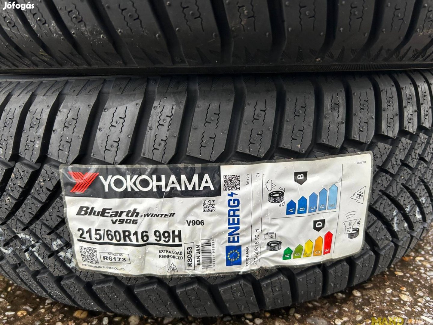 215/60R16 Yokohama Winter V906(XL)(Dot:2024!),Új téligumi