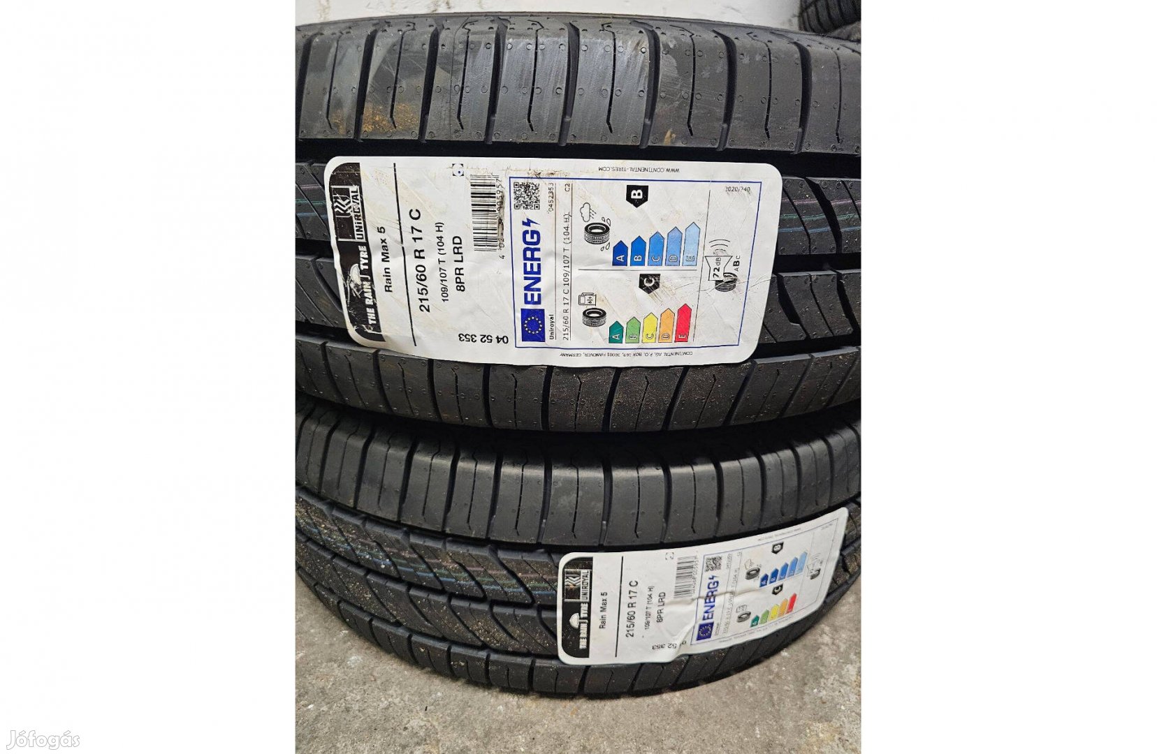 215/60R17C Uniroyal Raim max5 109T Új Nyári Gumi Akció!!!
