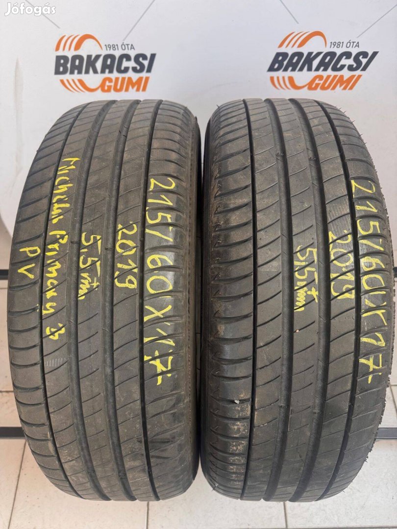 215/60R17 215 60 17 215/60x17 Michelin nyári gumi eladó