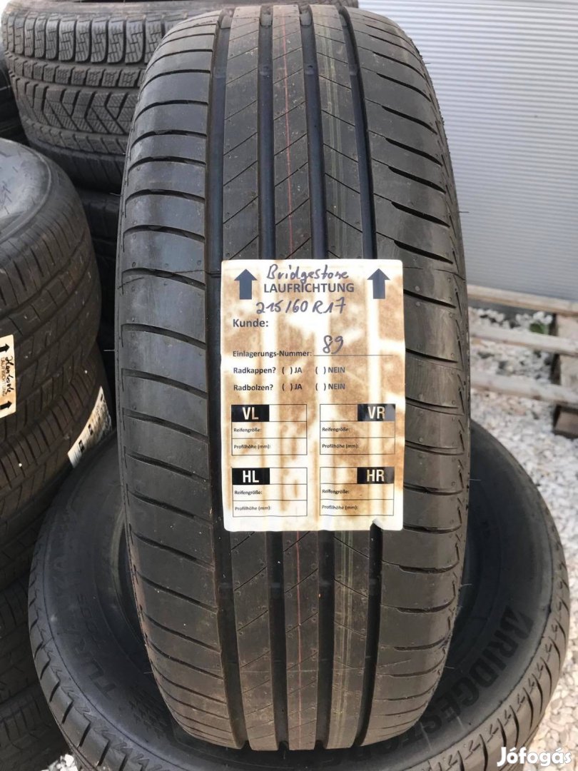 215/60R17 215/60 R17 új Bridgestone nyári gumi Ár/db Dot23