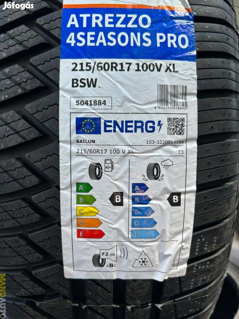 215/60R17 Sailun 4Season Pro(XL),Új négy évszakos gumi