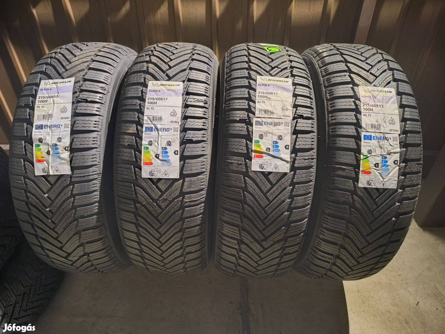 215/60R17 Új Michelin Alpin 6 téli gumi garnitúra 215/60 r17