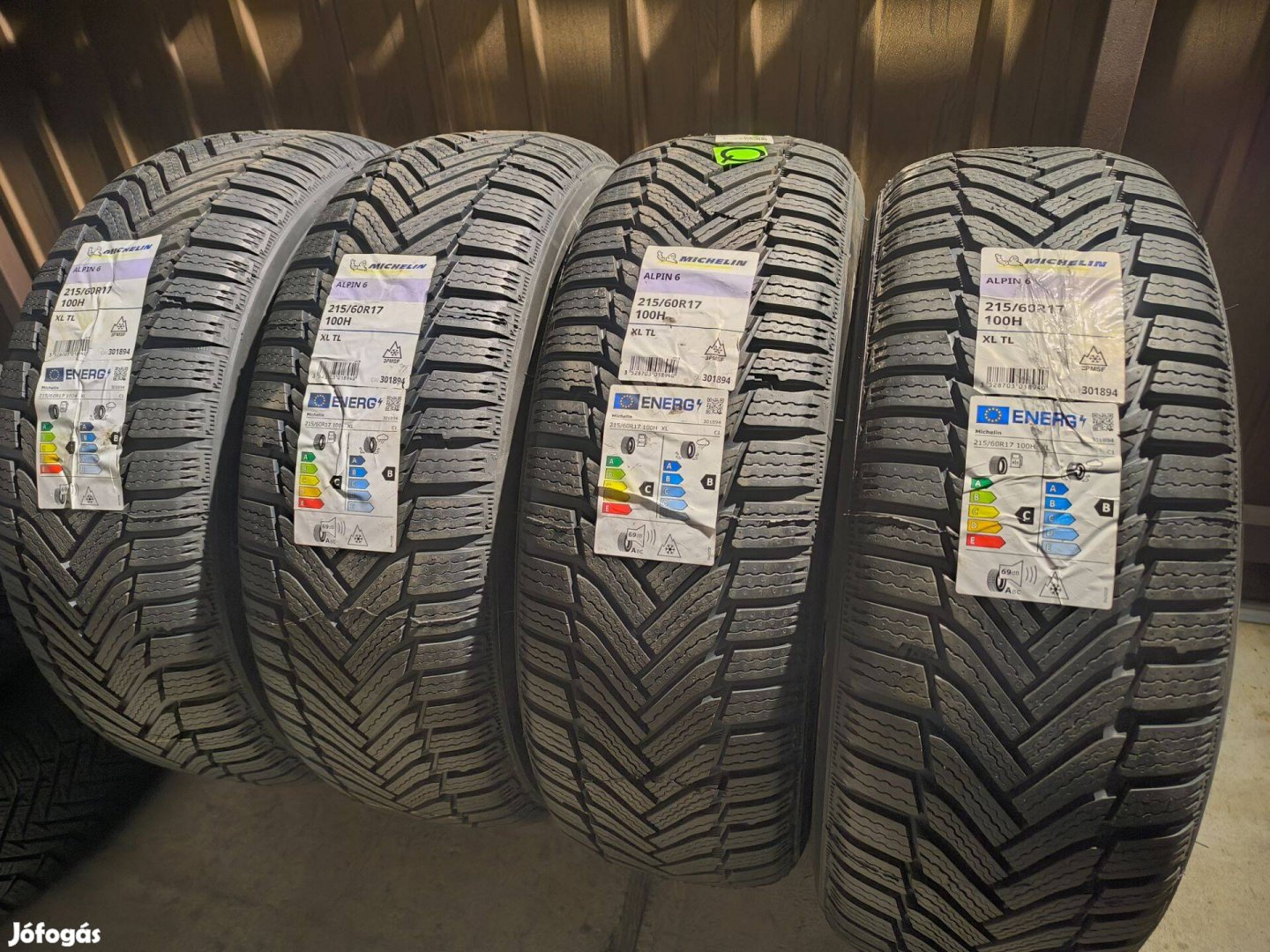 215/60R17 Új Michelin Alpin 6 téli gumi garnitúra 215/60 r17