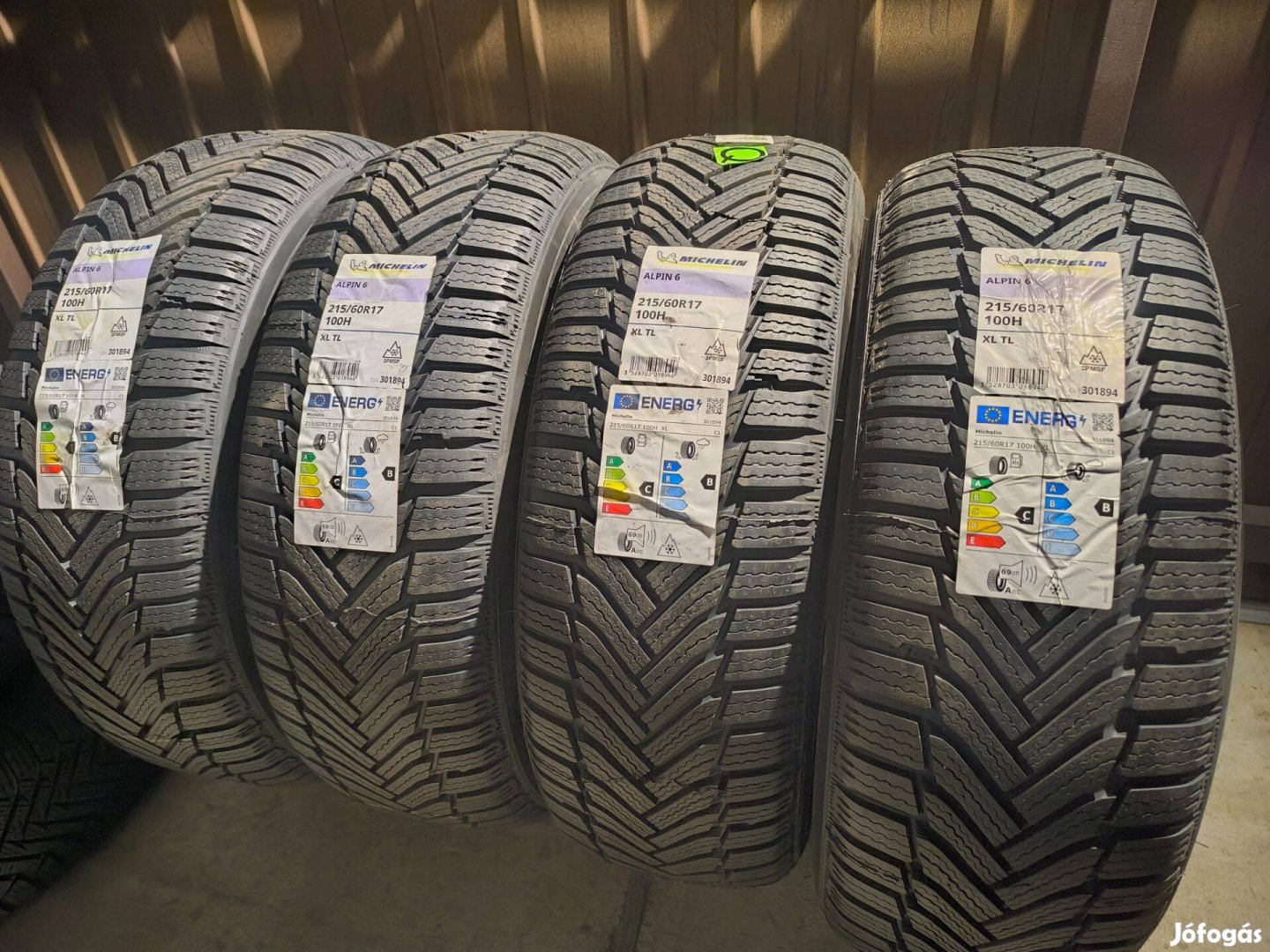 215/60R17 Új Michelin Alpin 6 téli gumi garnitúra 215/60 r17