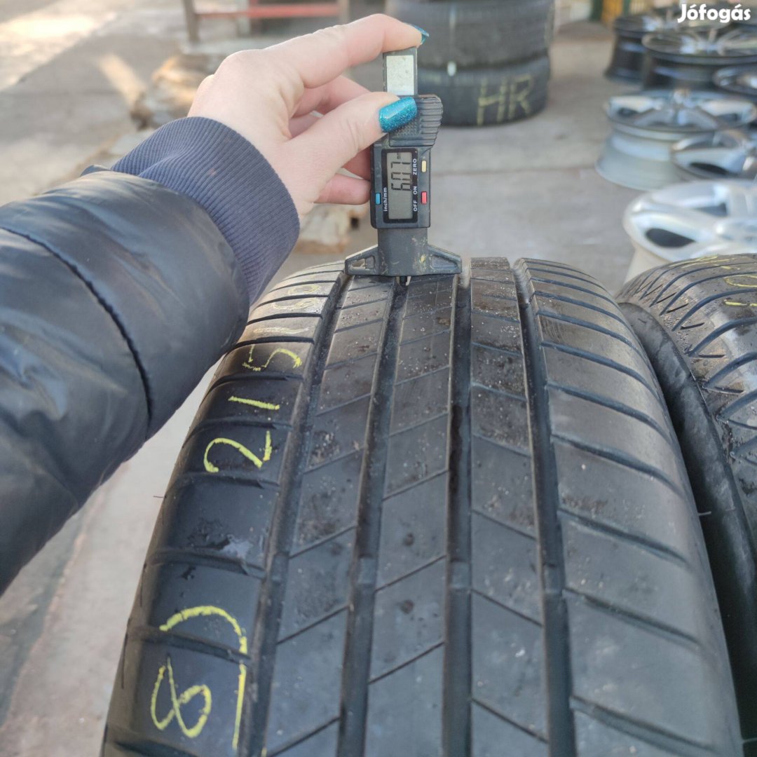 215/60 R16 Bridgestone nyári gumi 45000ft a 2db/58/