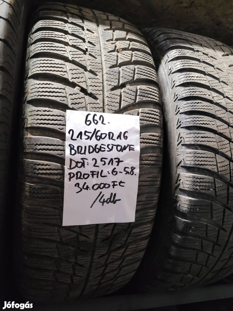 215/60 R16 Goodyear,Bridgestone,Sava téli gumik