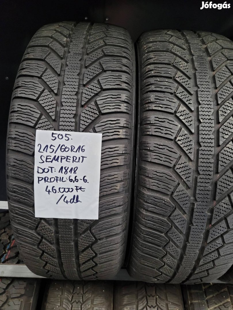 215/60 R16 Semperit téli gumik