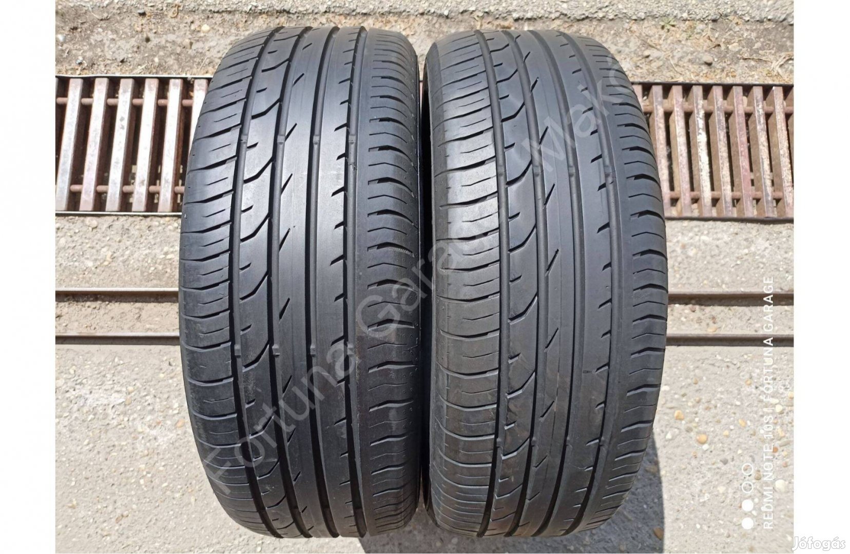 215/60 R16" Continental használt nyári gumik