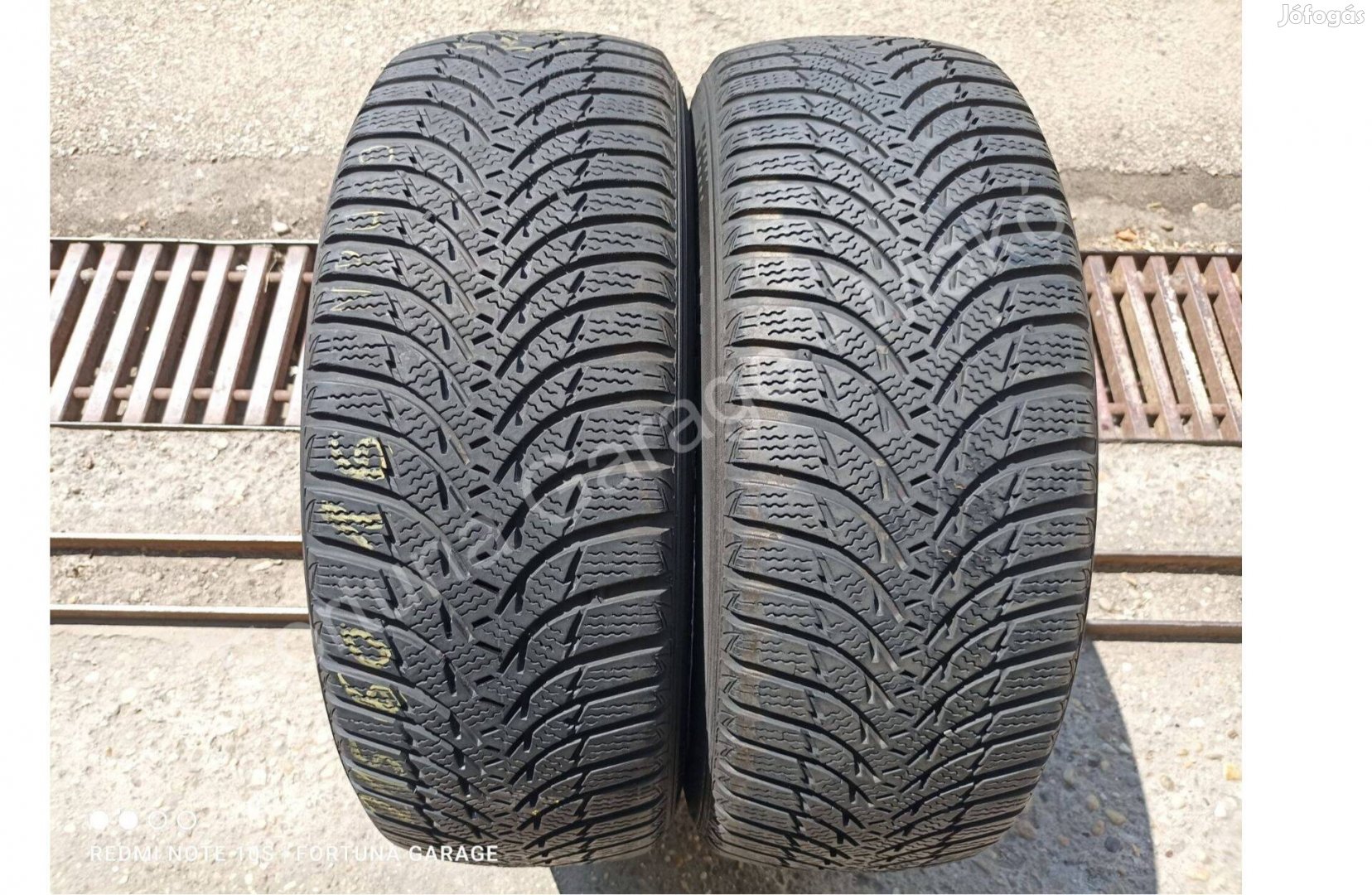 215/60 R16" Kumho használt téli gumik