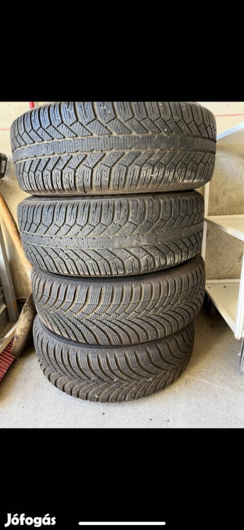 215/60 R16 téli gumi szett +opel lemez felni