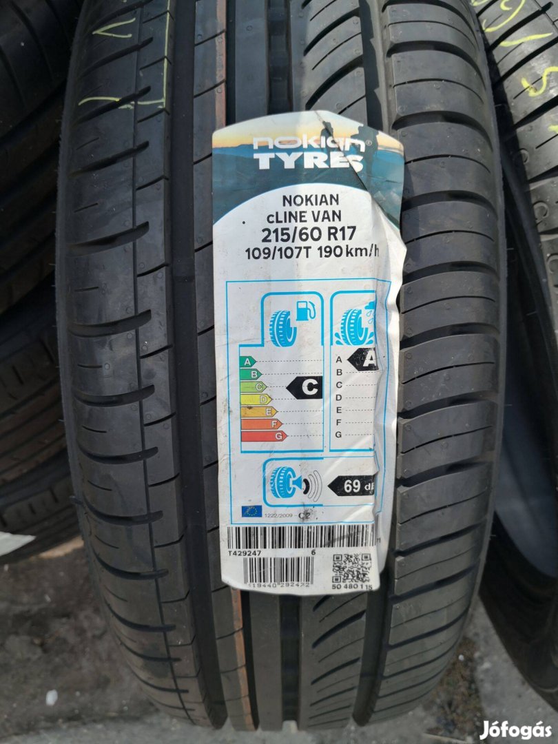 215/60 R17C Nokian nyári gumi 50000ft a 2db/116/