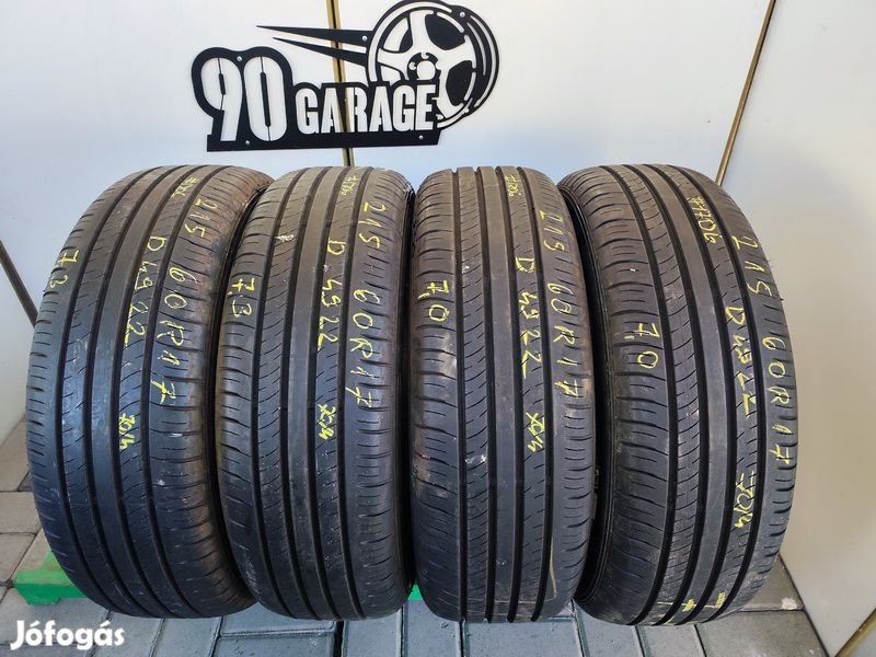 215/60 R17 Dunlop 4db Nyárigumi 90Garage #1706