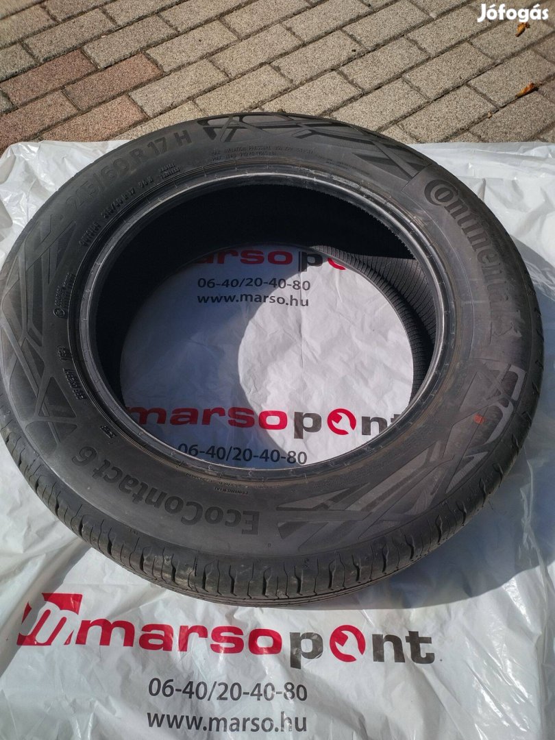 215/60 R17 H Continental Ecocontact6 nyári gumi, Új 4 db
