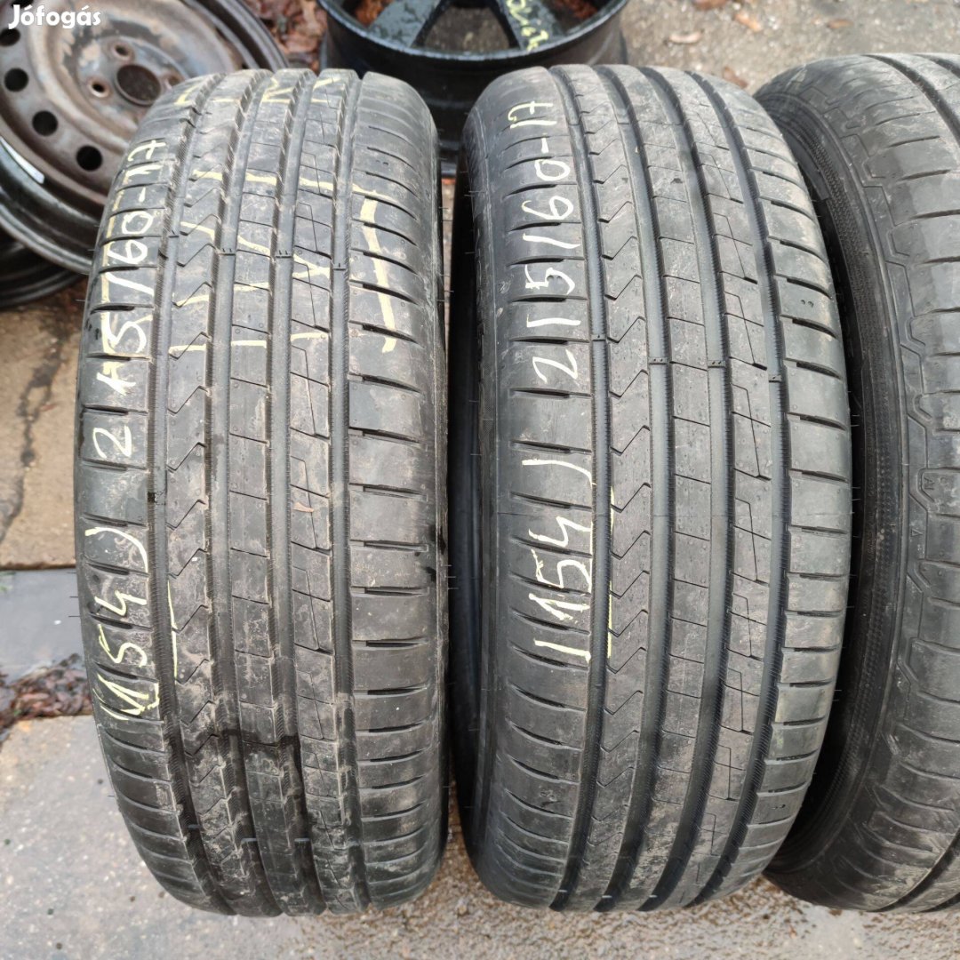 215/60 R17 Új!! Hankook nyári gumi 45000ft a 2db/154/