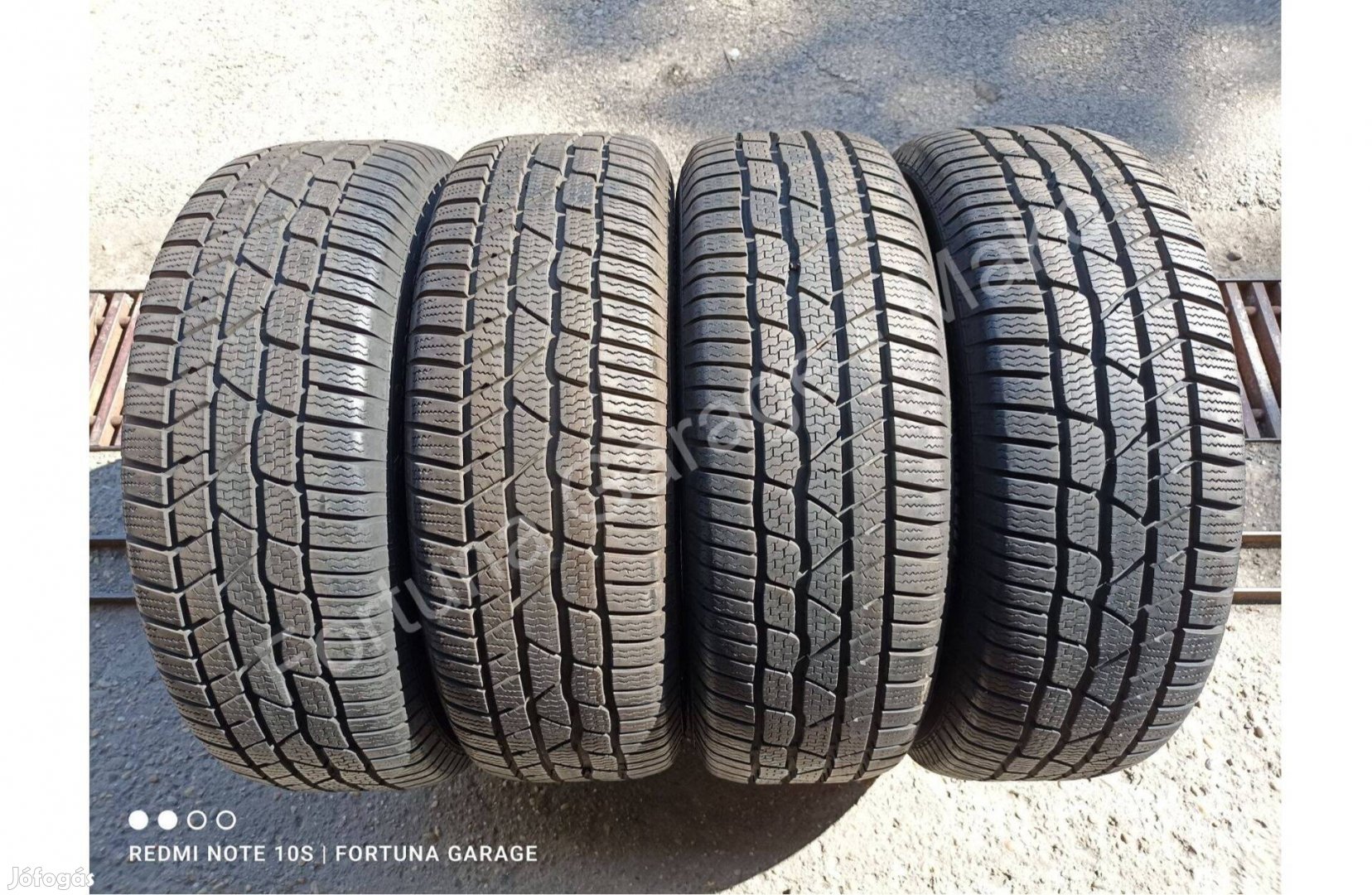 215/60 R17" Continental TS830P újszerű téli garnitúra
