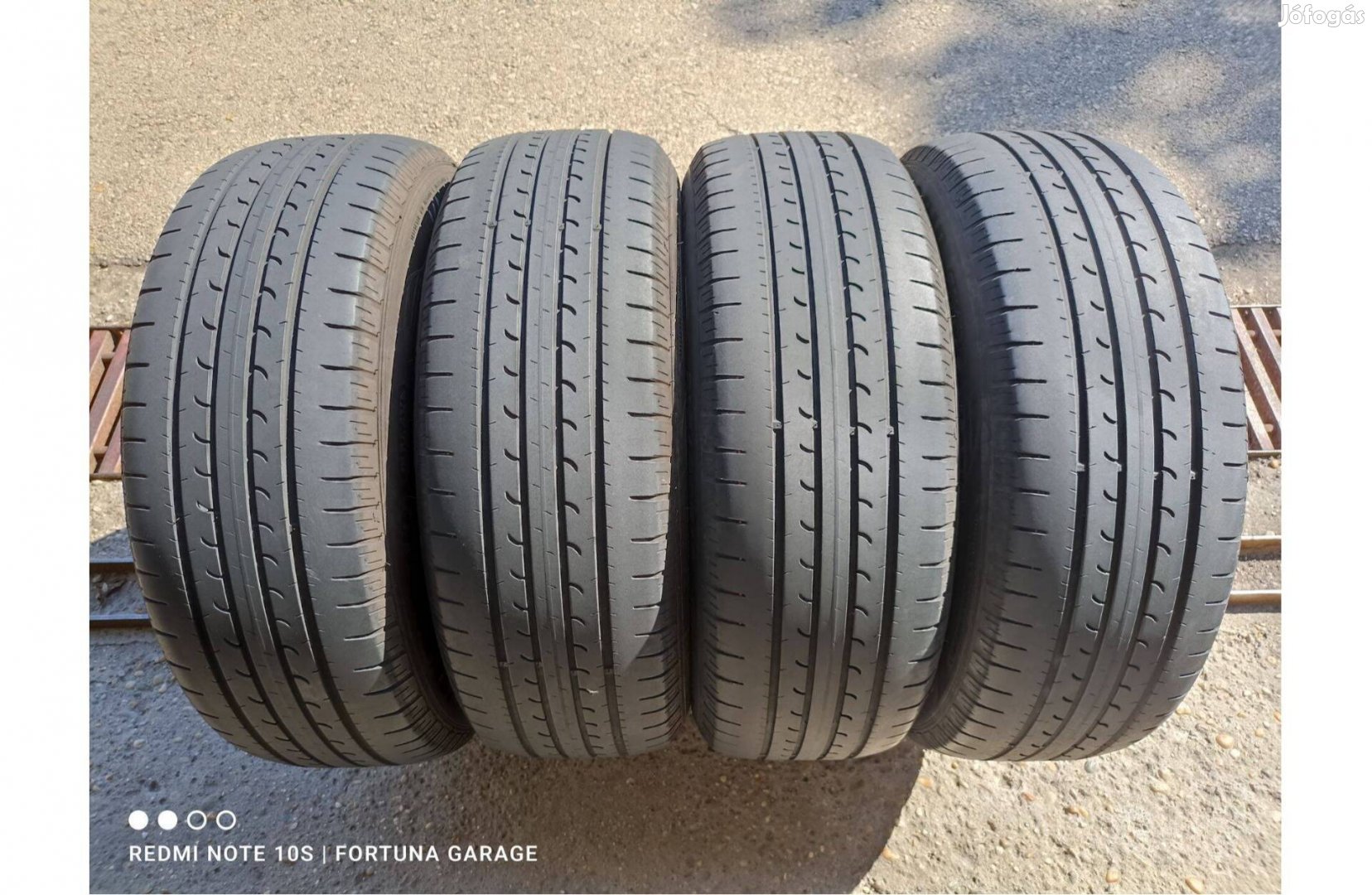 215/60 R17" Goodyear használt nyári garnitúra